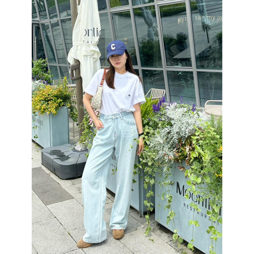 夏日折扣 2405223   凯旋门双C小刺绣T恤 商品图6