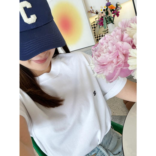 夏日折扣 2405223   凯旋门双C小刺绣T恤 商品图7