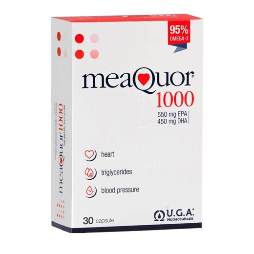 【保税仓】金凯撒 Meaquor1000 omega3 鱼油胶囊30粒（有效期至28年7月） 商品图0