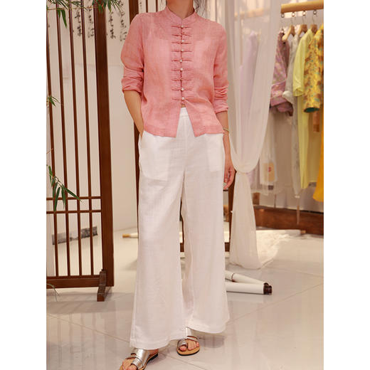 【抖音专属 】阔腿裤（24709110-山矾） 商品图1