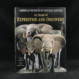 美国自然历史博物馆：125年探险与发现 248幅插图（90幅彩色） 精装大16开