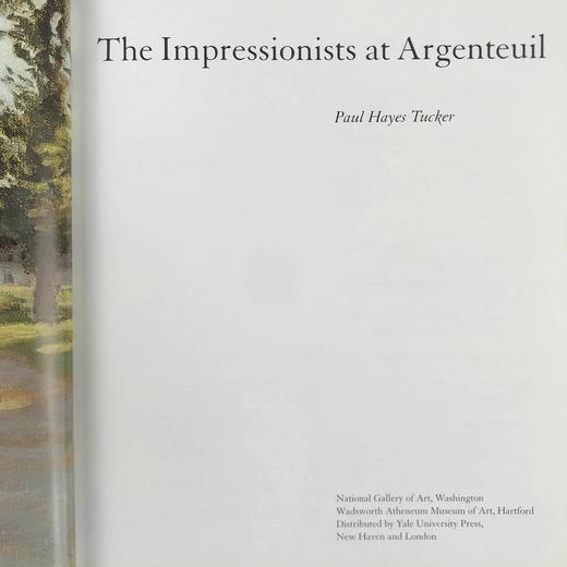 阿让特伊的印象派画家们 约百幅插图 精装大16开 商品图3