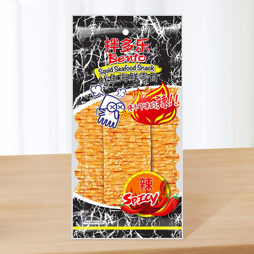 泰国进口 拌多乐甜辣/超辣味鱿鱼片20g/袋 商品图6
