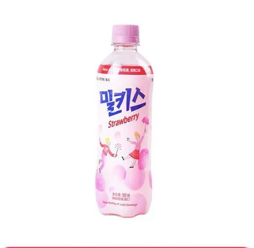 롯데 밀키스(딸기맛)500ml 商品图0