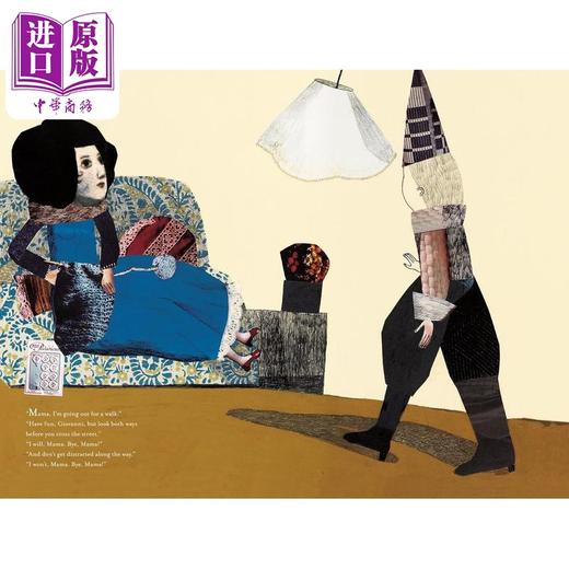 【中商原版】一个爱做白日梦的孩子 Beatrice Alemagna A Daydreamy Child Takes a Walk英文原版 儿童绘本故事 精装精品绘本 商品图1