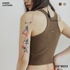 马登无袖工字背心短款美背吊带修身露腰上衣内搭打底外穿辣妹夏女 商品缩略图0