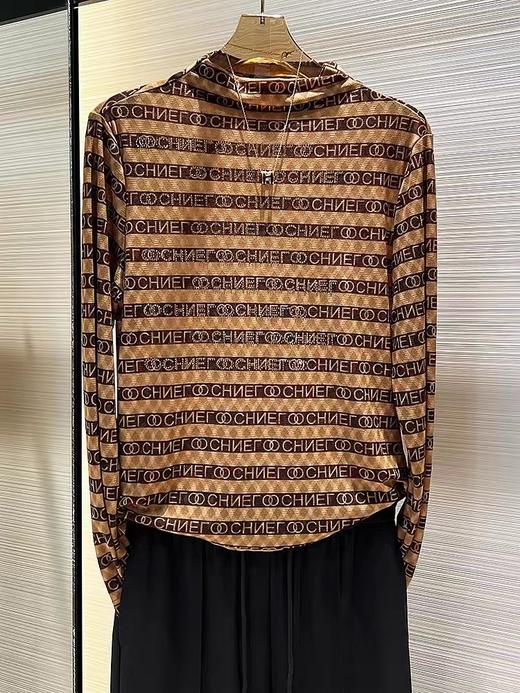 清货（促）-烫钻条纹小衫打底衫-喜出 商品图1