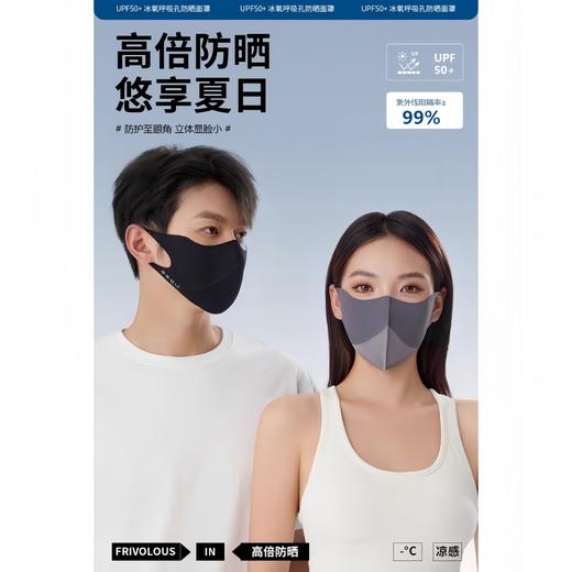 9楼母婴生活馆 【特价9.9元】3D立体防晒口罩高颜值护眼角冰丝透气遮阳面罩 吊牌价：49元 活动价：9.9元 商品图2