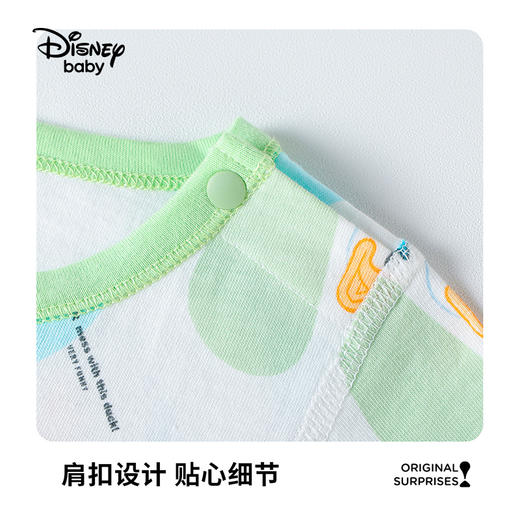 【2件装】【59-73】【迪士尼】男童婴童夏款纯棉连体哈衣 商品图5