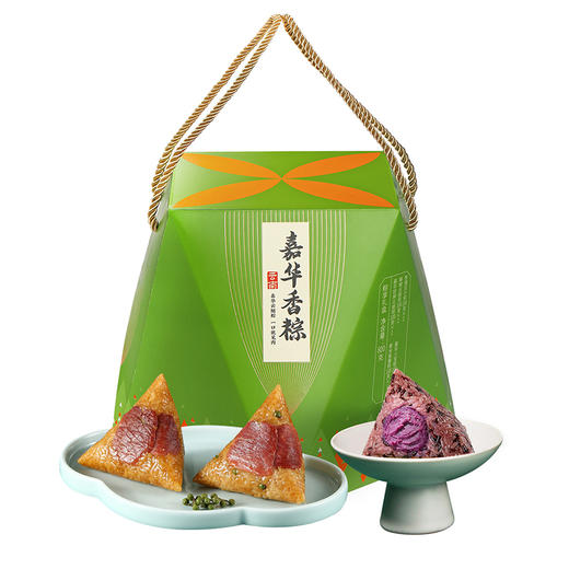 嘉华鲜花饼 端午粽子 粽享礼盒800g 商品图8