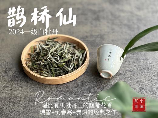 【2024春茶来了】连续7年春白茶销冠，2024一级白牡丹《鹊桥仙》，等级更高，鲜、爽、清、润，香透了！ 商品图0