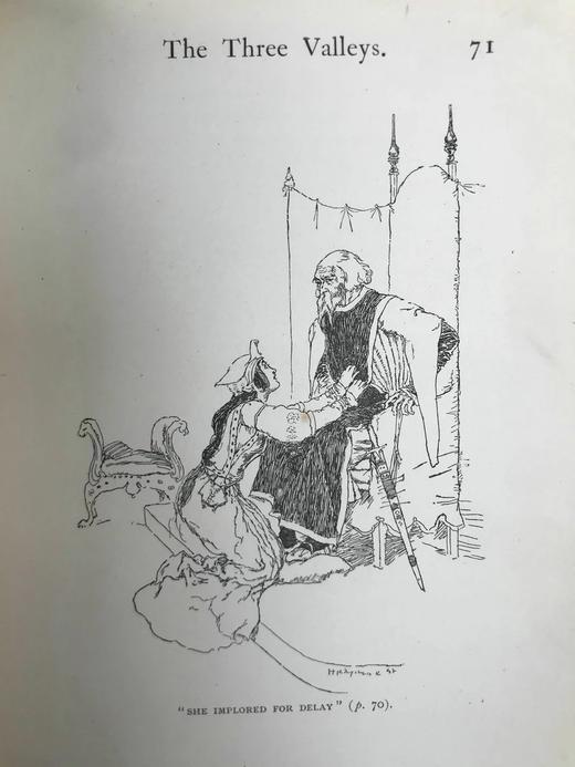 约19世纪后期 钻石童话书 83幅精美插图 漆布精装32开 商品图14