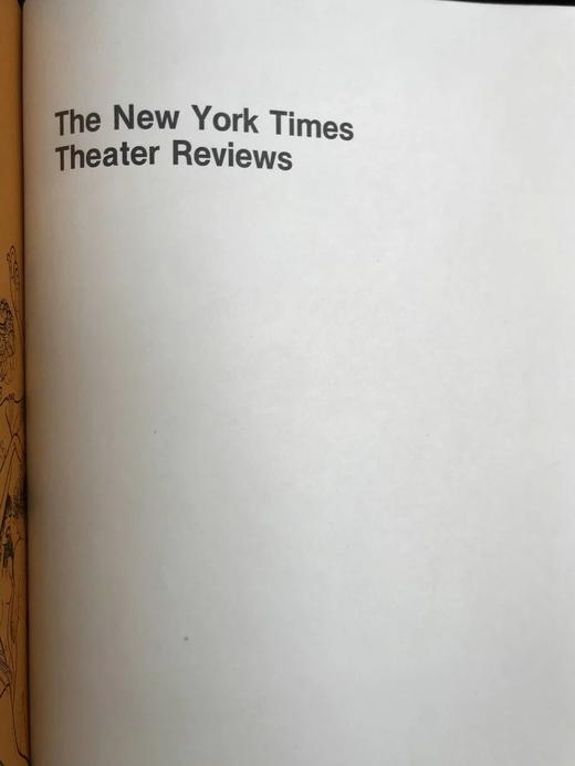 《纽约时报》剧场评论集 数百幅插图 精装大16开 商品图2