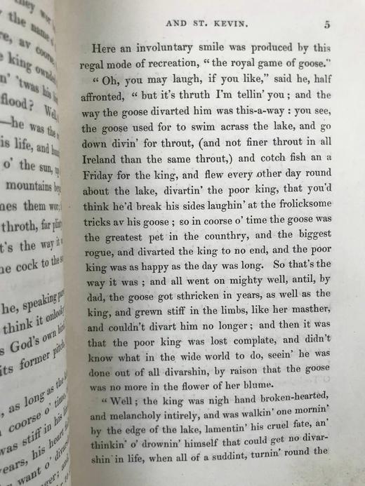 含藏书票！1834年 塞缪尔·洛弗《爱尔兰传奇与故事集》 14幅版画插图 真皮精装36开 商品图13