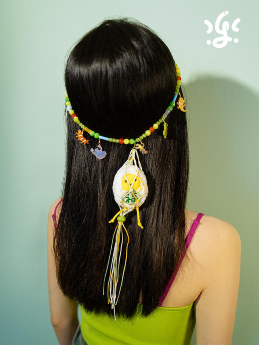 【20号发】古古楽gugu端午福禄彩礼盒挂脖蛋兜儿童diy串珠纹身贴 商品图11