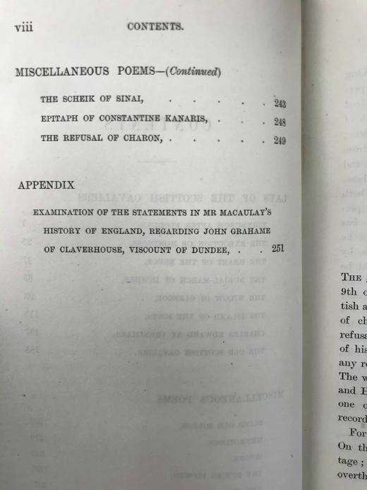 约19世纪后期 威廉·艾顿《苏格兰骑士短歌集》 全真皮精装36开 商品图4