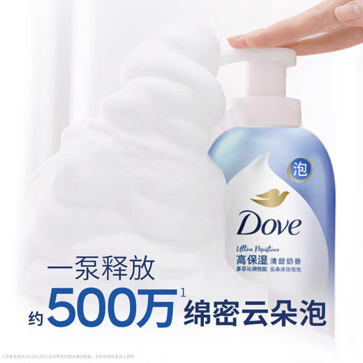 多芬深层营润浓密沐浴泡泡400ml （蓝瓶） 商品图3