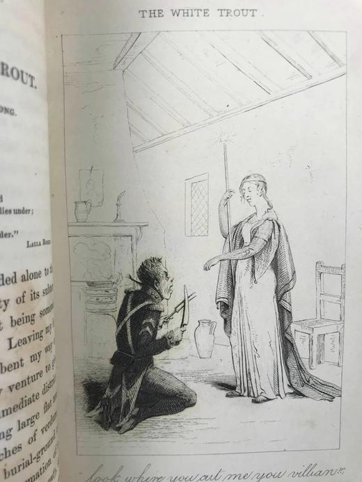 含藏书票！1834年 塞缪尔·洛弗《爱尔兰传奇与故事集》 14幅版画插图 真皮精装36开 商品图6