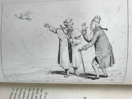 含藏书票！1834年 塞缪尔·洛弗《爱尔兰传奇与故事集》 14幅版画插图 真皮精装36开 商品图5