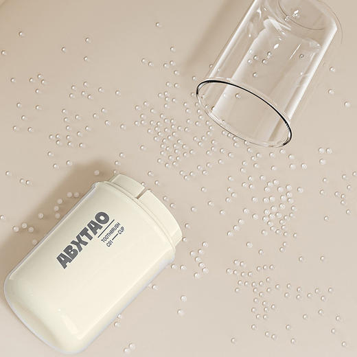 佐禧佑福奶油风漱口杯旅行出差牙膏牙刷收纳大容量加厚密封防尘牙刷杯 商品图1