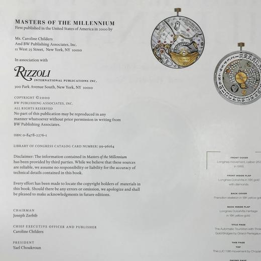 千禧年大师：腕表图集 数百幅插图 精装大16开 商品图4
