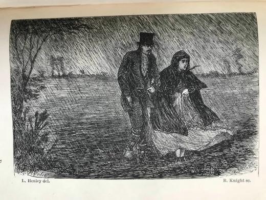 1868年 安德鲁·哈里代《野蛮人俱乐部》 10余幅精美插图 真皮精装26开 商品图11