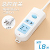 【简约不失花哨，儿童独立安全门】两脚插 座两孔插排 两头转换器 插头插排两项 2脚二孔头插线板接线板-QQ 商品缩略图6