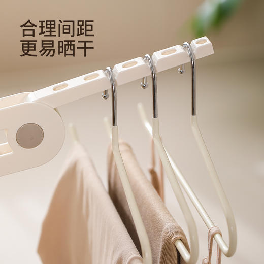 FaSoLa折叠晾衣架旅行出差必备便携式旅游酒店晾衣服神器多功能衣挂 商品图4