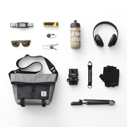 吃茶去chichaqu2024 X-Pac户外轻量邮差包运动斜挎包休闲百搭 商品图0