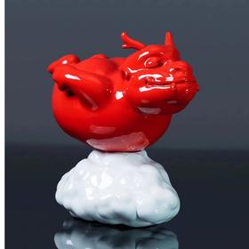 李铭《梦龙》雕塑