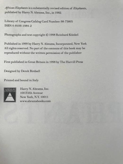 非洲大象图集 128页彩色插图 精装8开 商品图4