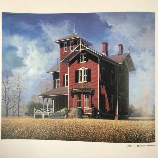 美国建筑画集，1830-1900 百余幅插图 精装大16开 商品图8