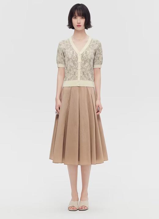 VGRASS维格娜丝24年夏季新款毛针织衫 商品图0