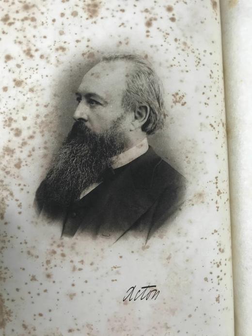 含藏书票！1906-1910年 阿克顿勋爵作品集（全4卷） 1幅肖像插图 真皮精装大32开 商品图3