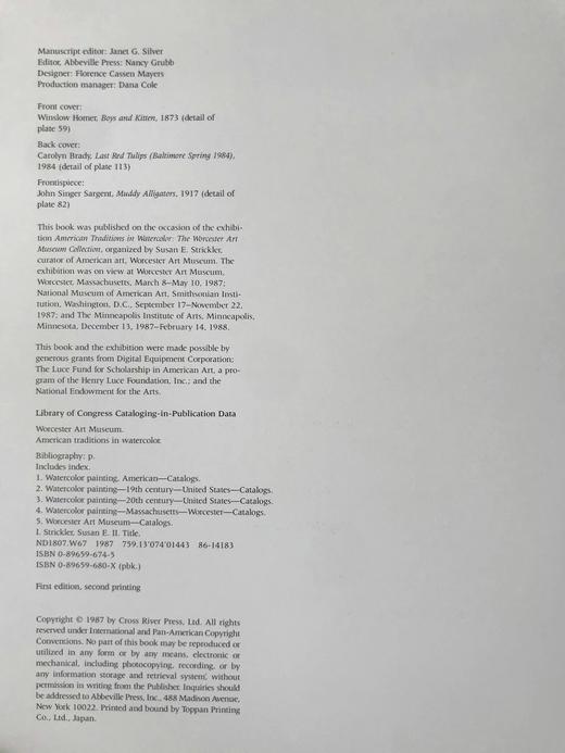 美国水彩画传统 114幅彩色插图 精装16开 商品图4