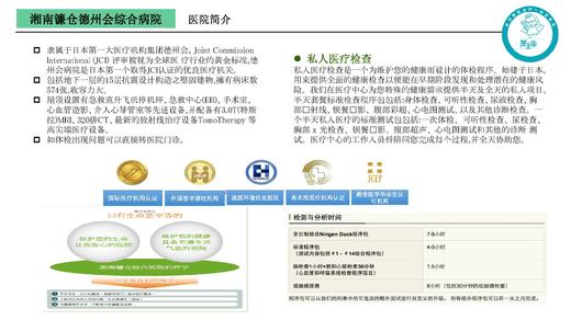 湘南镰仓综合医院体检中心预防医疗健康检查 商品图0