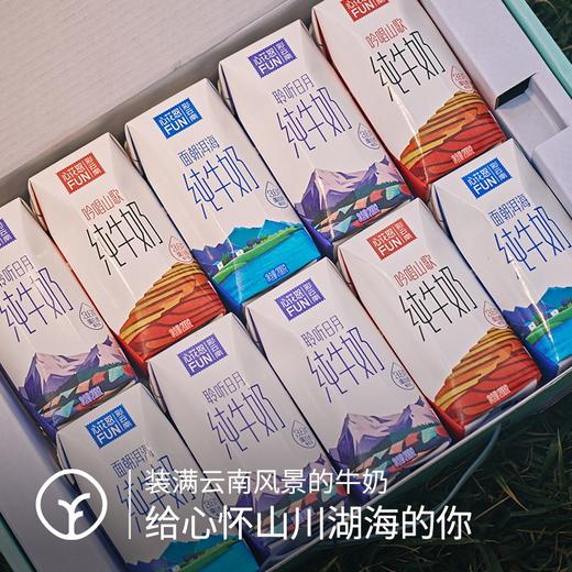 【远方检测11项激素/30项兽残等均未检出 无添加无防腐新希望集团来自云南高原纯正味道】3.6g高蛋白全脂纯牛奶10瓶/箱*1箱 商品图1