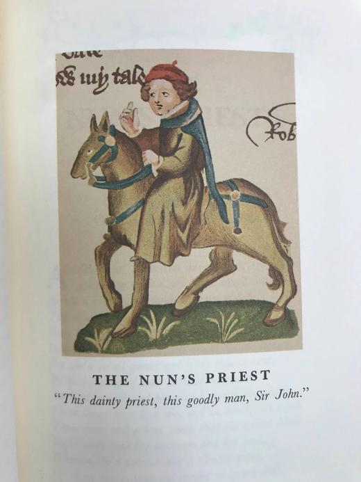 限量版！乔叟《坎特伯雷故事集》 配多幅彩色插图 豪华皮装16开 商品图12