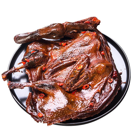 自营（月亮湾）-酱板鸭 湖南特产 香辣整只板鸭 商品图9