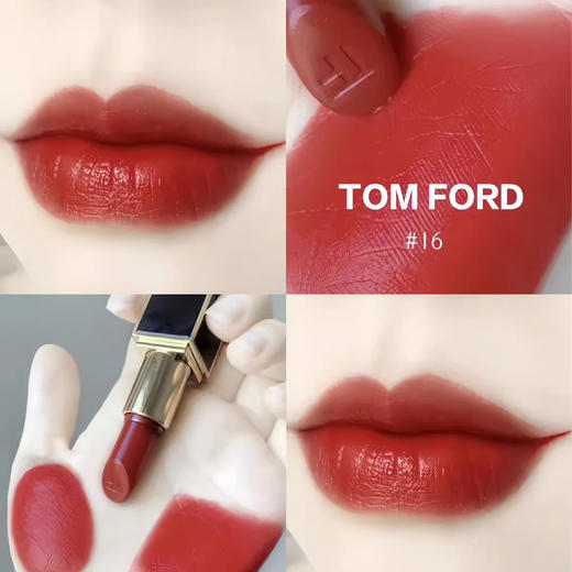 TF黑管口红中小样#03/#16号显白哑光奶油滋润唇膏1g小样 商品图2