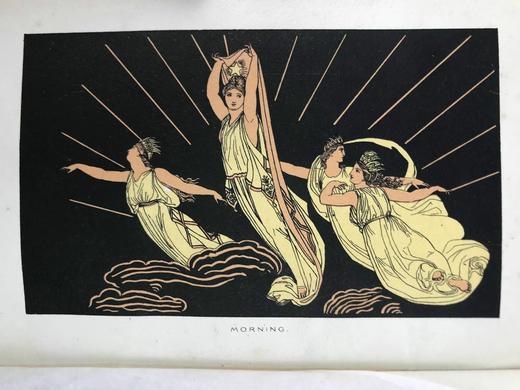 1878年 荷马史诗故事集 24幅插图 漆布精装32开 商品图2