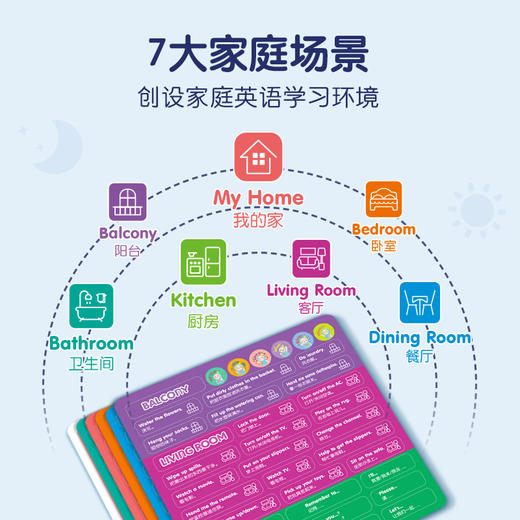 家庭亲子口语果冻贴 商品图1