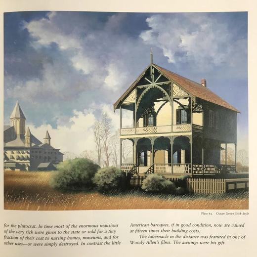 美国建筑画集，1830-1900 百余幅插图 精装大16开 商品图6