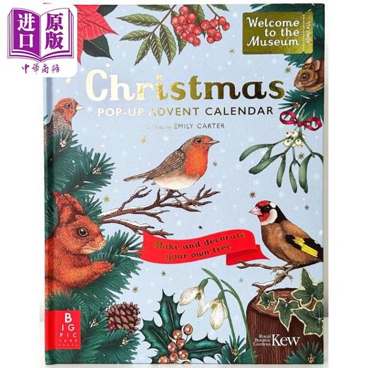 【中商原版】立体书 欢迎来到博物馆 Welcome to the Museum A Christmas Pop-Up Advent Calendar英文原版 儿童科普百科 精装 商品图1