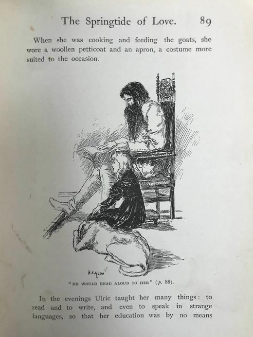 约19世纪后期 钻石童话书 83幅精美插图 漆布精装32开 商品图12