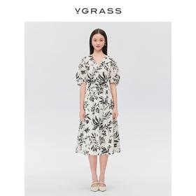 VGRASS维格娜丝24年夏季新款连衣裙