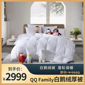 梦洁QQ Family白鹅绒厚被