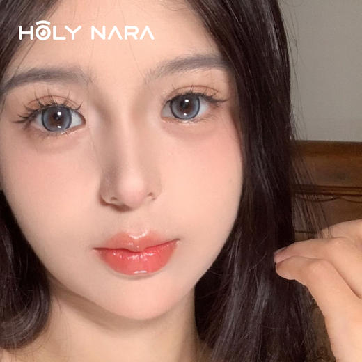 【半年抛】Holy Nara荧光派蓝/灰 直径：14.5mm 含水38%（半年抛1片/盒 不同度数请拍两盒） 商品图2
