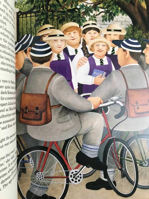 缪丽尔·斯帕克《布罗迪小姐的青春》（1999） 6幅彩色插图 精装16开带书匣 商品图6