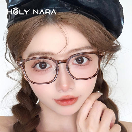 【半年抛】Holy Nara水奶冻蓝/棕 直径：14.0mm 含水38.5%（半年抛1片/盒 不同度数请拍两盒） 商品图3
